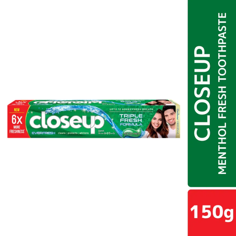 Close Up Menthol Fresh Toothpaste – 150g